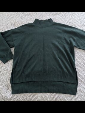 The Workshop Mock Neck Sweater